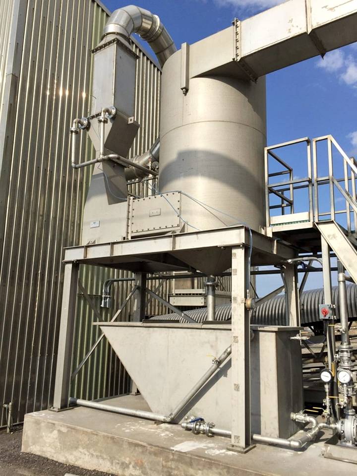 Wet-Scrubber Air Pollution Solutions, Rollce Engineering